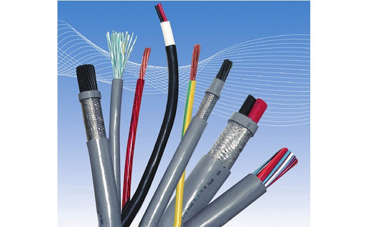 TKD CABLE BLINDADO 2 X 22 AWG (0.34MM) 500308 GRIS COND COLORES