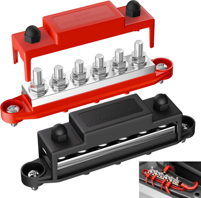 BUSS BLOCKS TERMINAL DE DISTRIBUCION 13P 300V 30A
