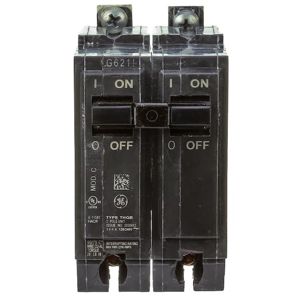 GENERAL ELECTRIC 30 AMP DOUBLE POLE BOLT-ON BREAKER