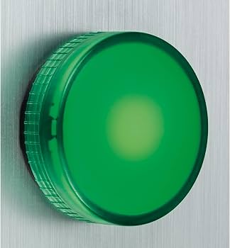 TELEMEC LAMPARA BA9S VERDE 250VAC METAL