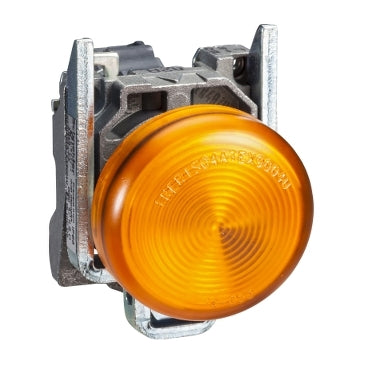 TELEMEC LAMPARA BA9S NARANJA 250VAC C/BASE METAL