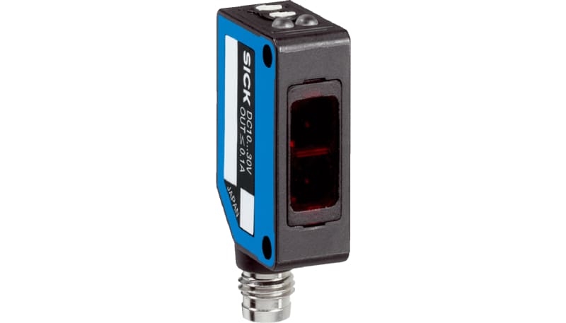 SICK RETRO-REFLECTIVE RED LASER SENSOR PNP 10-30VDC