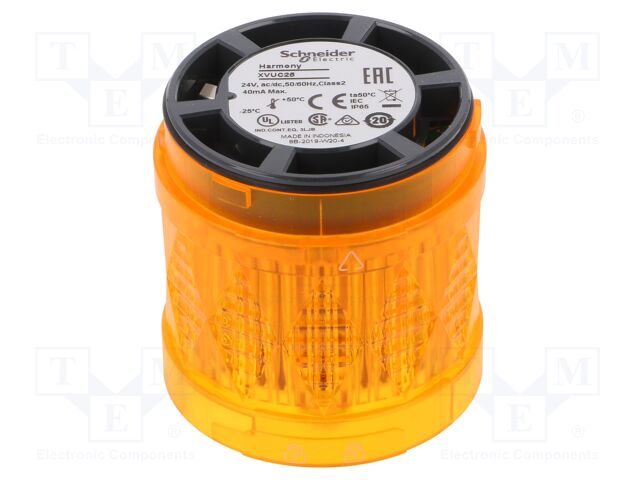 TELEMEC MODULOS DE LUZ XVU 24V NARANJA