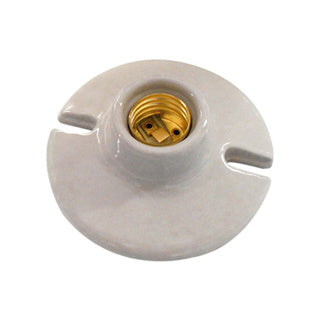 ROYER PORTALAMPARA BASE REDONDA 102MM LATON