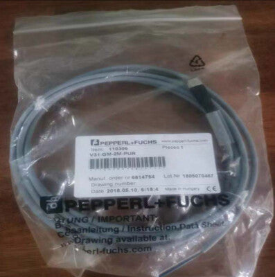 PEPPERL-FUCHS FEMALE CORDSET V31-GM-2M-PUR 110309