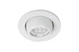 TECNOLITE EMP. DIRIGIBLE EYEBALL REDONDO P/MR16 BLANCO