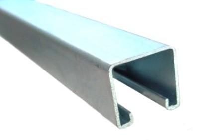 ANCLO UNICANAL C-14 PERFORADO 3 mt 4X4 cm AZUL