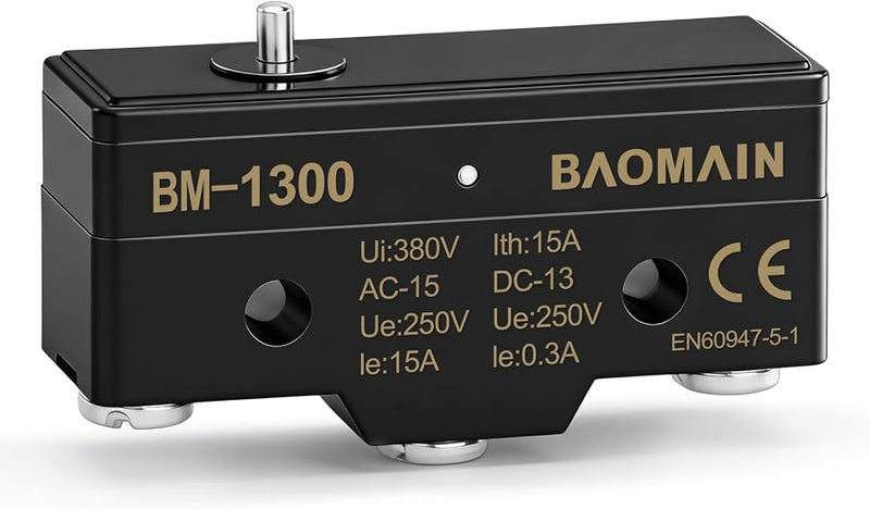 OMRON MICRO SWITCH TIPO RODILLO 15A 250V
