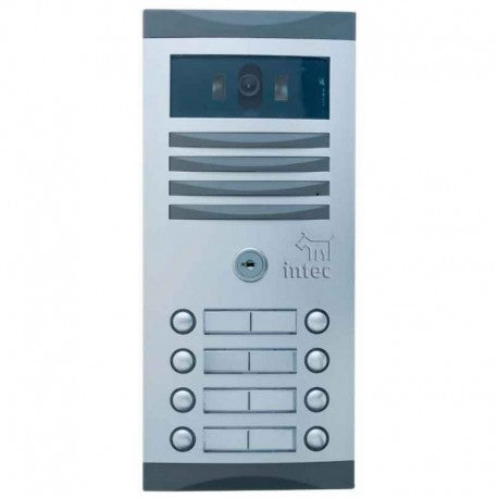 INTEC TELECAMARA A COLOR DE 4 BOTONES P/EDIFICIO
