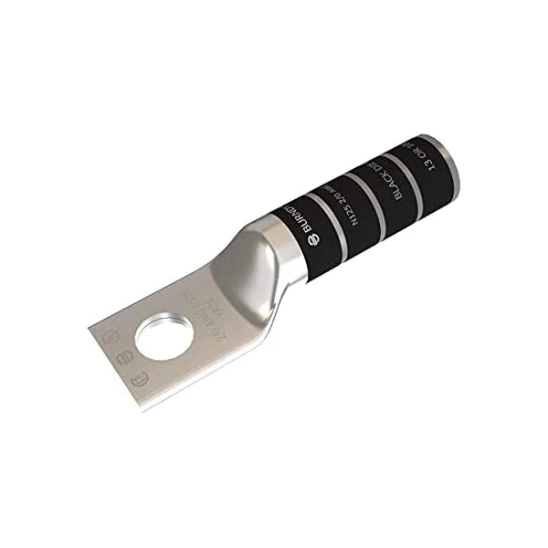 BURNDY TERMINAL AL 1/0 AWG 2 BARRENOS DE 1/2"