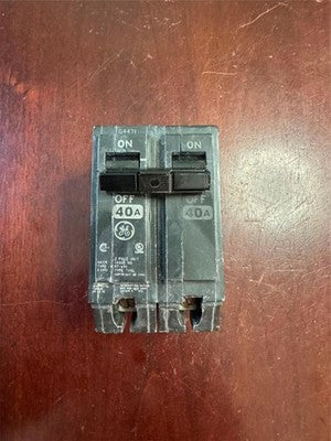 GENERAL ELECTRIC BREAKER 40A 2P 120/240V Q-LINE SERIES 10 KAIC BO