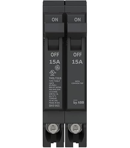 GE INTERRUPTOR TERMOMAG 1P 15A 240VCA