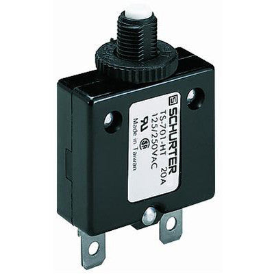 SCHURTER TS-701-HT-20 THERMAL CIRCUIT BREAKER 1P 20A