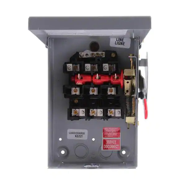 UNIDAD FUSIBLE SERVICIO EXTERIOR 30 AMP