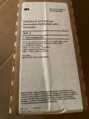 3M QT EXTERIOR 15 KV CAL 4/0-500(120-240MM2)