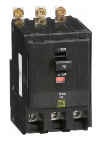 SQUARE D INT TERMOMAG QOB ATORNILLAR 10 KACE-120V
