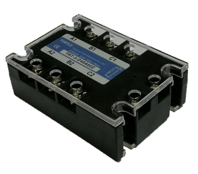 GOLD SOLID SATET RELAY (SSR) 80A 40-480VAC/5-32VAC SAP4080D