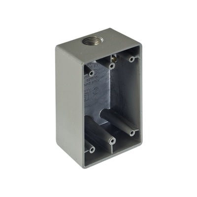 RAWELT CAJA RECTANGULAR 25.4 1" 3 ORIFICIOS