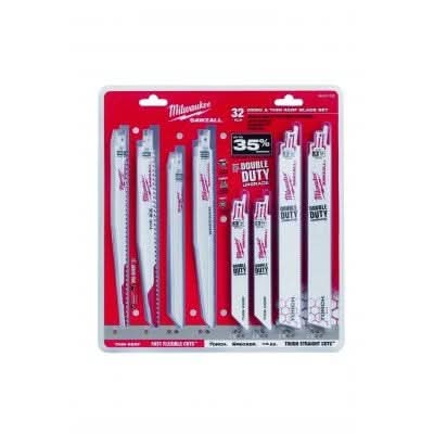 MILWAUKEE SEGUETA SAWZALLr DE DEMOLICION SET 32 PZAS