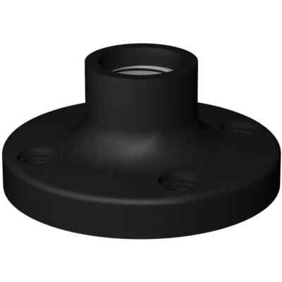 BANNER MOUNTING BASE 70MM DIAMETER BLACK PAINTED ZINC