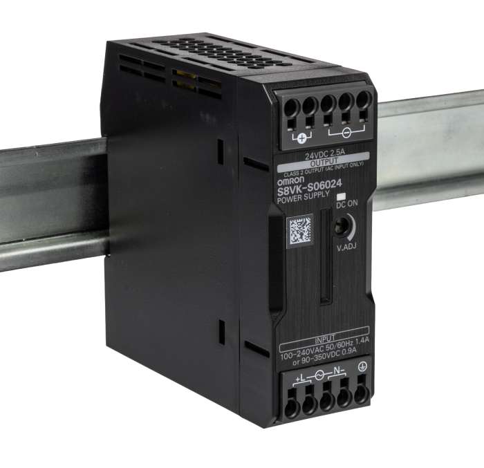 OMRON POWER SUPPLY 60W 100-240VAC/24VDC 2.5A