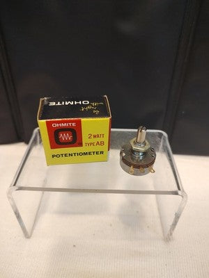 OHMITE/CLAROSTAT POTENTIOMETER SINGLE TURN 10KOHM 2W