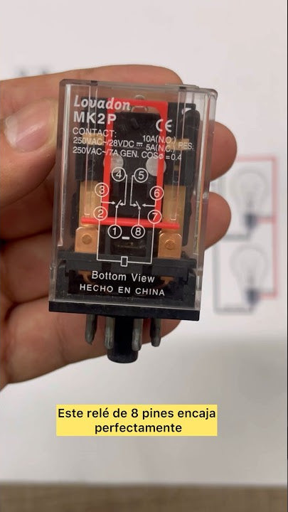 OMRON BASE PARA RELEVADOR ENCAPSULADO 8 PIN