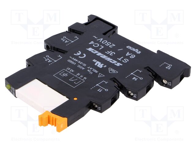 SCHRACK RELEVADOR MINIATURA 24VCD