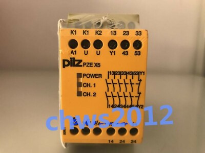 PILZ SAFETY RELAY PZE X5 24VDC