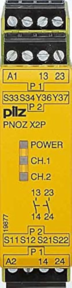 PILZ RELEVADOR DE SEGURIDAD 48-240V AC/DC 777307