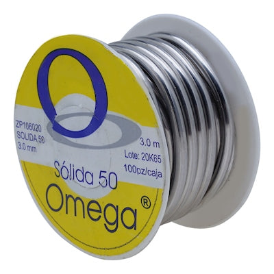 SOLDADURA OMEGA 50/50 DE 3mm