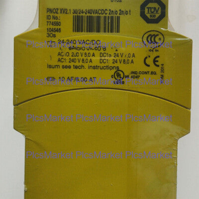 PILZ SAFETY RELAY PNOZ XV2.1 30/24-240VACDC 774550