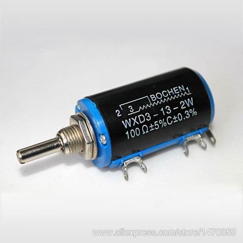 POTENCIOMETRO 100OHMS 10 VUELTAS
