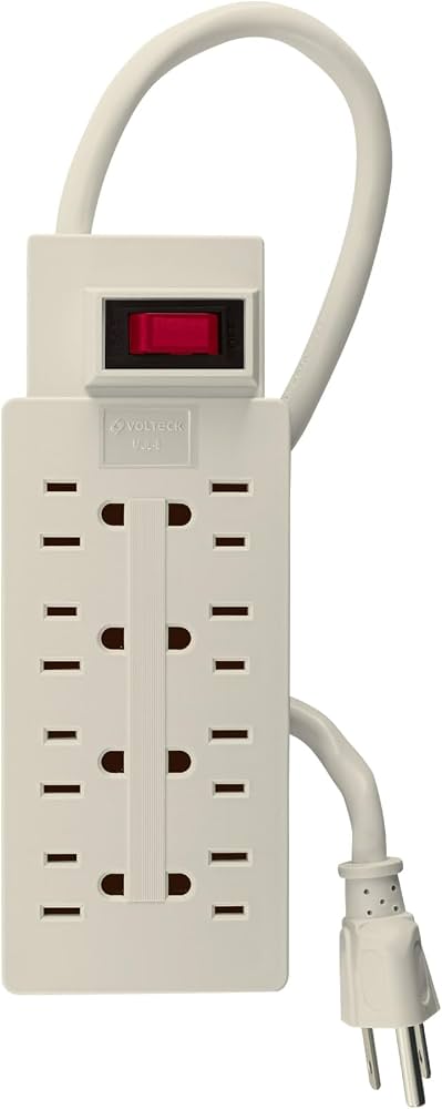 VOLTECH MULTICONTACTO 6 ENTRADAS ATERRIZADO