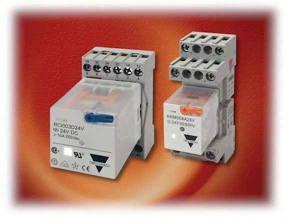 CARLO GAVAZZI RELEVADORES DE 24 VCA DE 11 PINES RCP1100324VAC