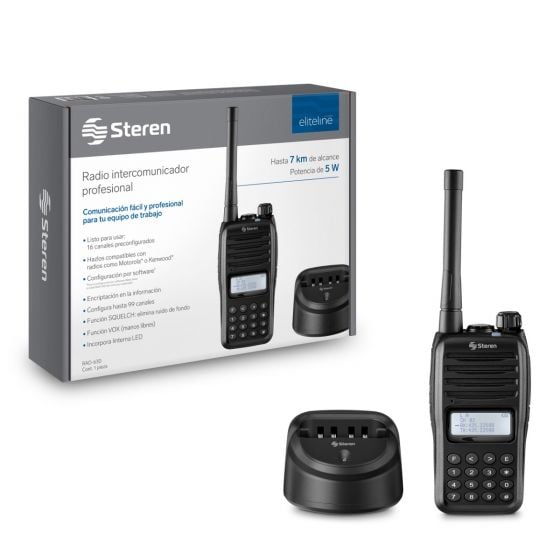 STEREN RADIO INTERCOMUNICACION PROFESIONAL 7W