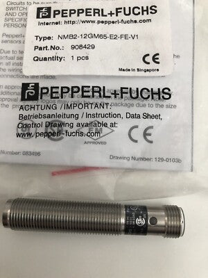 PEPPERL-FUCHS INDUCTIVE SENSOR NMB2-12GM65-E2-FE-V1 908429