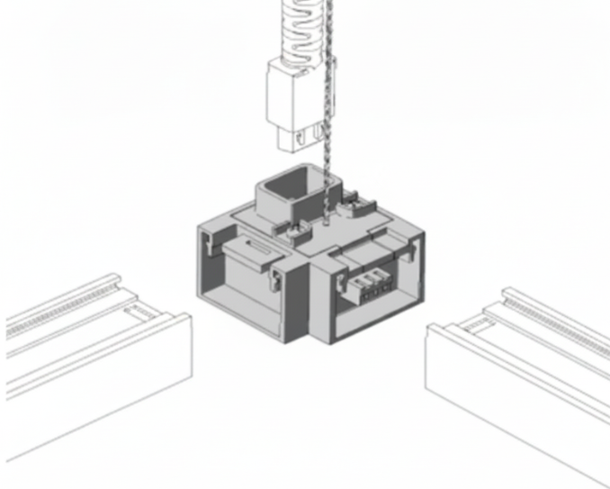 MAGG CONECTOR DE ALIMENTACION INICIAL BL FLAT
