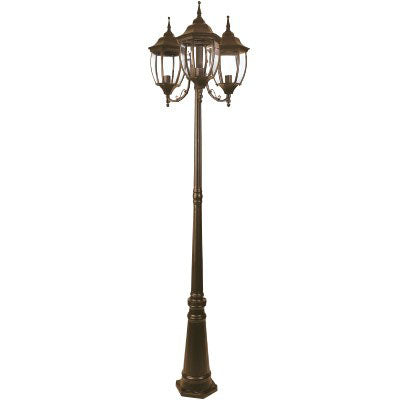 TECNOLITE EXTERIOR POSTES S/L100-240VE27X3 BADALONA PFT-6004-3/CF