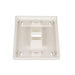 PANDUIT NK2FIWY NETKEY FACE PLATE PLACA 2 PTOS BLANCA
