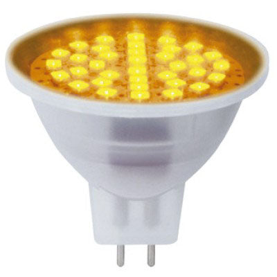 TECNOLITE FOCO MR16 LED 2.3W AMARILLO