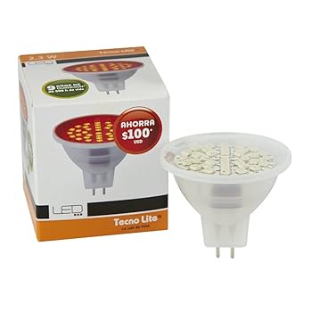 TECNOLITE FOCO MR16 LED 2.3W AZUL