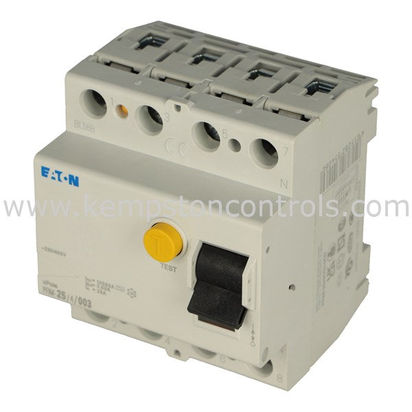 MOELLER INTERRUPTOR DIFERENCIAL 4P 25A 30mA 235406