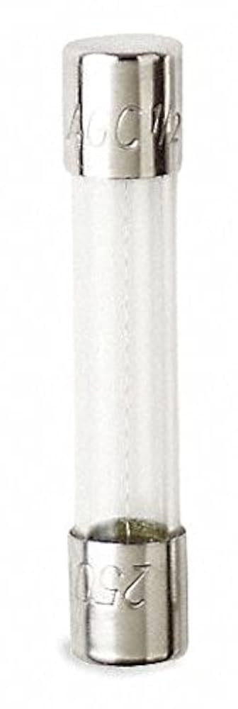 BUSS FUSIBLE MINIATURA VIDRIO LENTO 0.125 AMP MDL-1-8-R