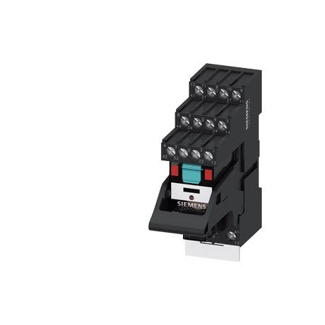 SIEMENS RELE ENCHUFABLE 1W 115VAC MODULO LED ROJO ZOCALO