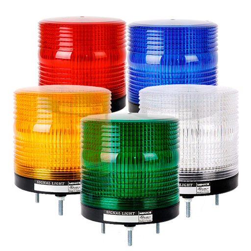 MENICS LUZ ESTROBOSCOPICA AMARILLA 110VAC 115mm