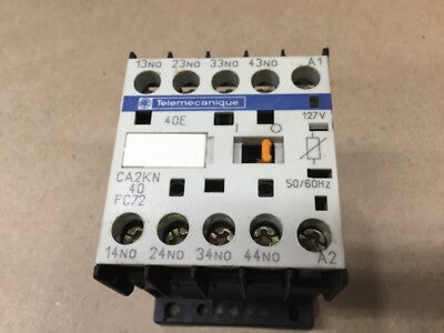 TELEMECANIQUE CONTACTOR 20A 4P 127V