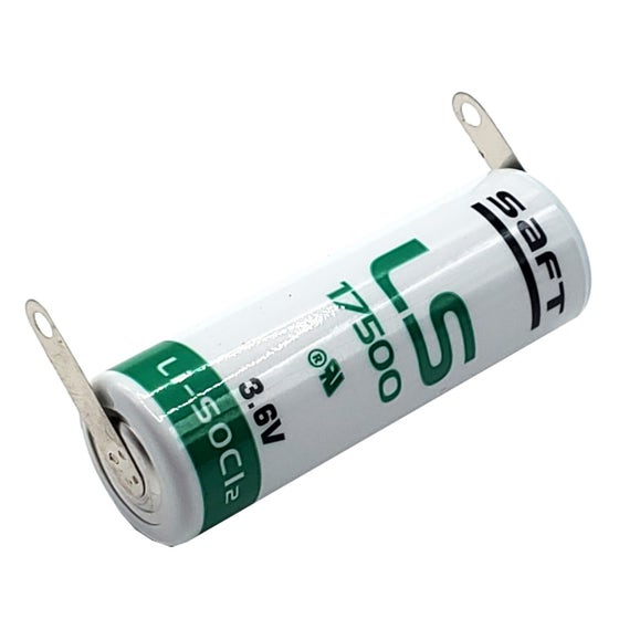 SAFT LS17500 LITHIUM BATTERY AA SIZE 3.6V 3.6AH