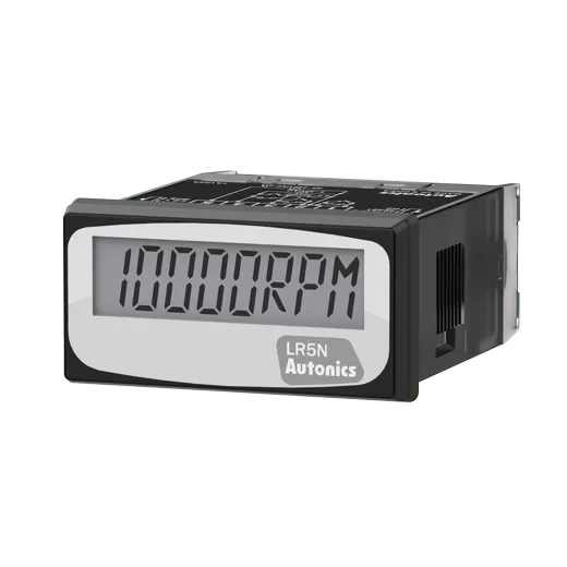 MEDIDOR LR5N-B PULSO LCD INDICADOR 1/32 DIN 5 DIGITOS