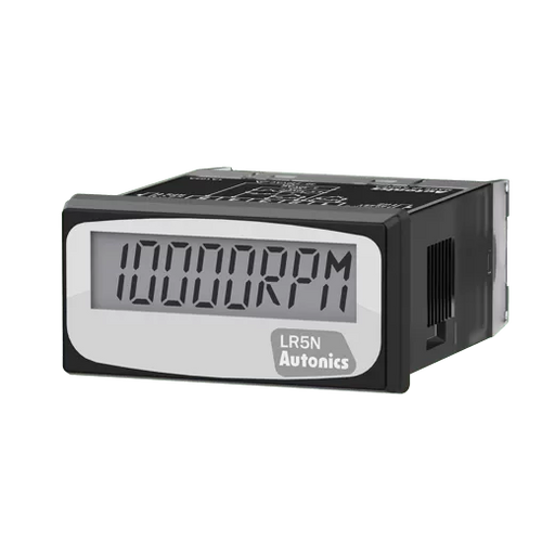 MEDIDOR LR5N-B PULSO LCD INDICADOR 1/32 DIN 5 DIGITOS